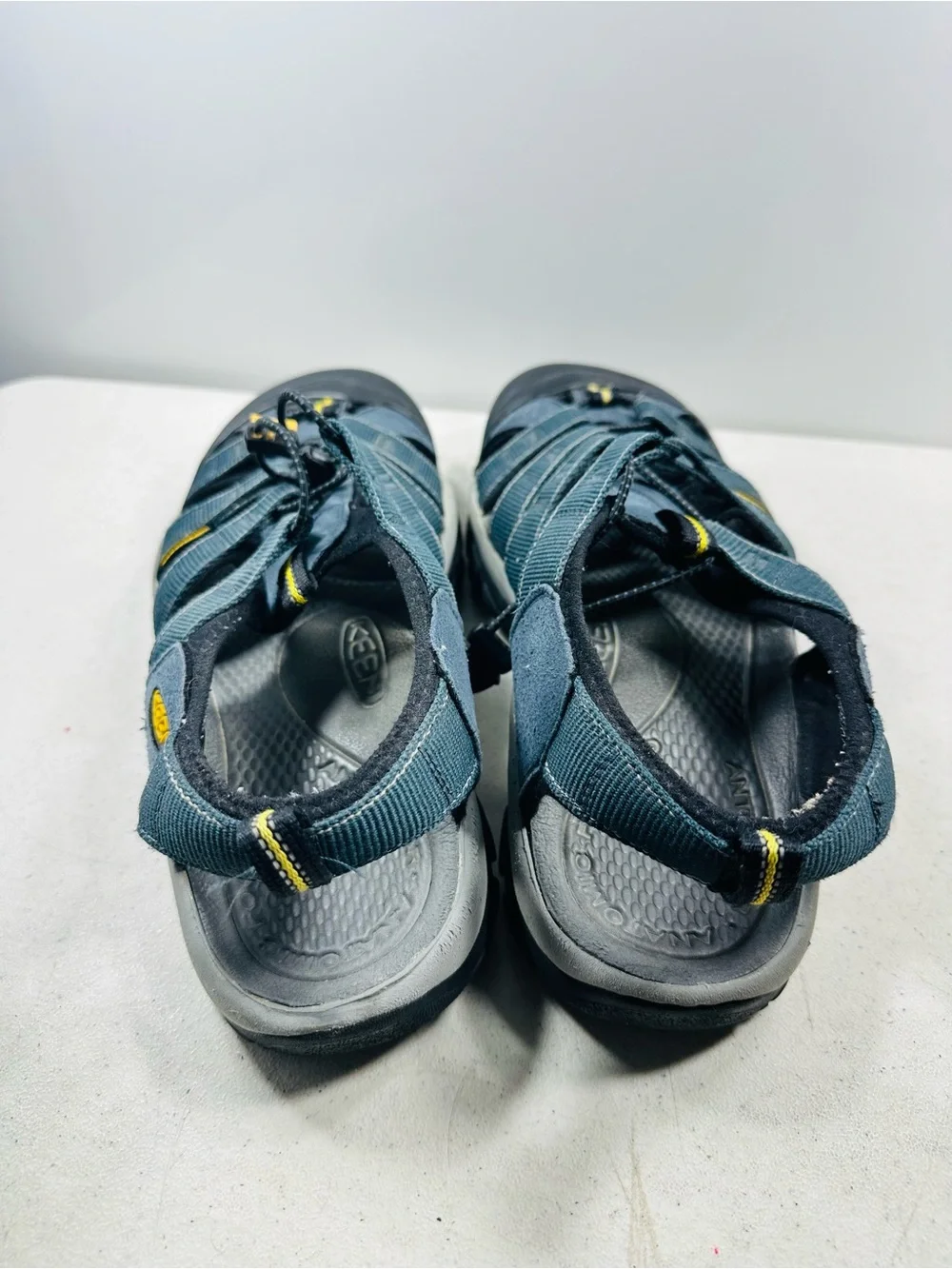 KEEN Sandals Mens Sz 13 Newport H2 Fisherman Green Waterproof